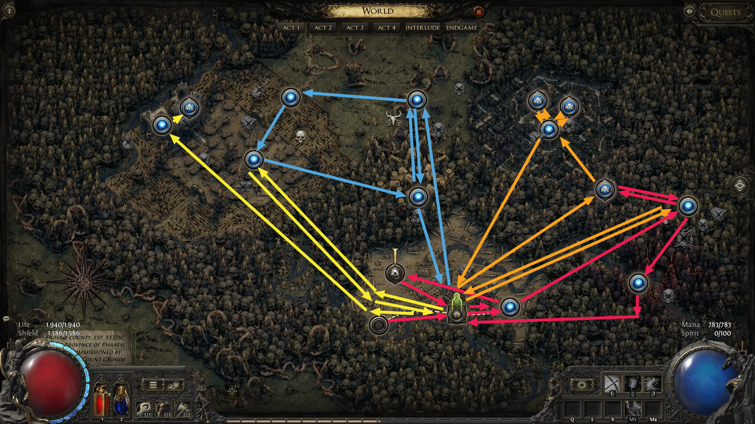 ConvolutedActPathing